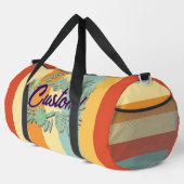 Kleurrijke botanische levendige tekst ontwerp plunjezak (Rechterhoek)