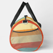 Kleurrijke botanische levendige tekst ontwerp plunjezak (Rechts)