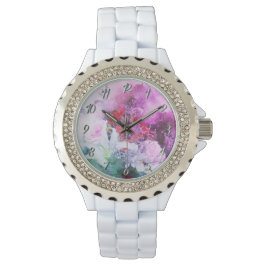 Kleurrijke Botanische Tuin Horloge