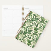 Kleurrijke botanische vintage-achtige patroon plan planner (Display)