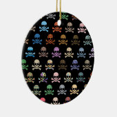 Kleurrijke Botten Keramisch Ornament (Rechts)