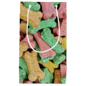 kleurrijke botten klein cadeauzakje (Voorkant)