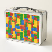 Kleurrijke bouwstenen Kinderen (Achterkant)