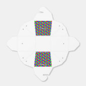 Kleurrijke bouwstenen Thunder_Cove 3-D Bedankdoosjes (Uitgevouwen)