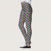 Kleurrijke bouwstenen Thunder_Cove 3-D Leggings (Links)