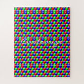 Kleurrijke bouwstenen Thunder_Cove 3-D Legpuzzel (Verticaal)