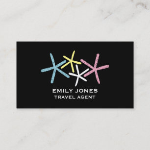 Kleurrijke braadkreeft, reizen en toerisme visitekaartje