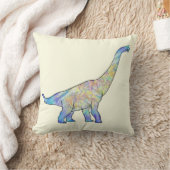 Kleurrijke Brachiosaurus Prehistorische Dinosaur K Kussen (Deken)