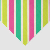 Kleurrijke brede strepen Moderne Maximalistische K Tissuepapier (Detail)