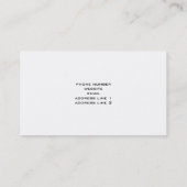 Kleurrijke Brick Wall textuur Visitekaartje (Achterkant)