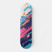 Kleurrijke Bright Designer Skateboard (Voorkant)