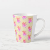  kleurrijke Bright Floral Abstract Latte Mok (Rechts)