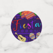 Kleurrijke Bright Fun Fiesta Party Cinco de Mayo Confetti (Kleine voorkant)