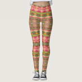 Kleurrijke Bright Girly Leggings (Voorkant)