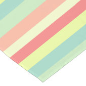 Kleurrijke Bright Stripes Korte Tafelloper (Hoek)