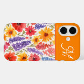 Kleurrijke Bright Summer bloementuin bloei Case-Mate iPhone Case (Achterkant (horizontaal))