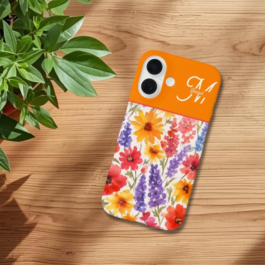 Kleurrijke Bright Summer bloementuin bloei Case-Mate iPhone Case