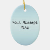 Kleurrijke bril van ballonnen keramisch ornament (Achterkant)