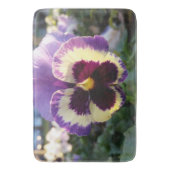 kleurrijke bron Pansy Badmat (Voorkant Verticaal)