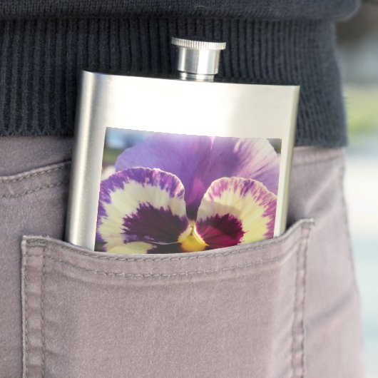 kleurrijke bron Pansy Flacon (Voorbeeld)