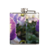 kleurrijke bron Pansy Heupfles (Achterkant)