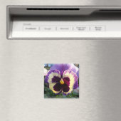 kleurrijke bron Pansy Magneet (Insitu (Vaatwasser))