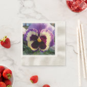 kleurrijke bron Pansy Servet (Insitu)