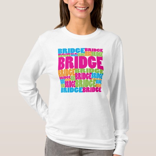 Kleurrijke brug t-shirt (Voorkant)