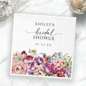 Kleurrijke Bruidsmeisjes Borrel Servet