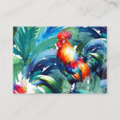 Kleurrijke bruiloft website invoegen Kaart Script (Achterkant)