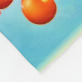 Kleurrijke bubbelexplosie fleece deken (Hoek)