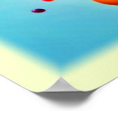 Kleurrijke bubbelexplosie poster (Hoek)