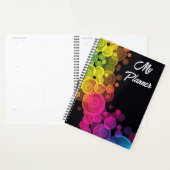 Kleurrijke bubbels Planner (Display)
