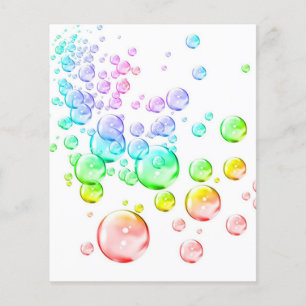Kleurrijke bubbels scrapbook achtergrondpapier