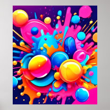 Kleurrijke Bubble Blast