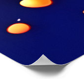 Kleurrijke Bubble Blast Poster (Hoek)