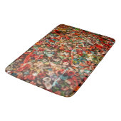 Kleurrijke Bubble Gum Badmat (Gekanteld)