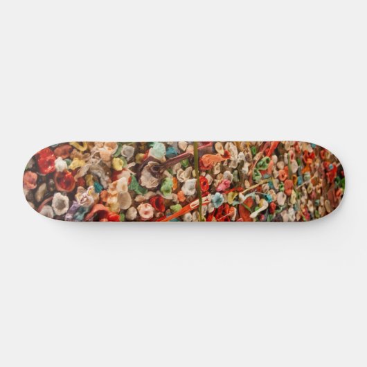 Kleurrijke Bubble Gum Persoonlijk Skateboard (Horizontaal)
