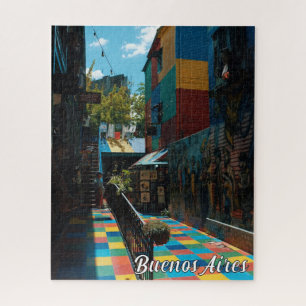 Kleurrijke Buenos Aires Argentinië reisfotografie Legpuzzel