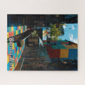 Kleurrijke Buenos Aires Argentinië reisfotografie Legpuzzel (Horizontaal)