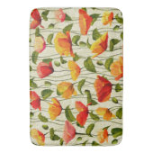 Kleurrijke buisjes met lederen vleugels badmat (Voorkant Verticaal)