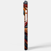 Kleurrijke buitenaardse figuur Case-Mate iPhone case (Achterkant / Links)