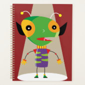 Kleurrijke buitenaardse mier in de schijnwerpers Q Planner (Voorkant)