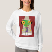 Kleurrijke buitenaardse mier in de schijnwerpers Q T-shirt (Voorkant)