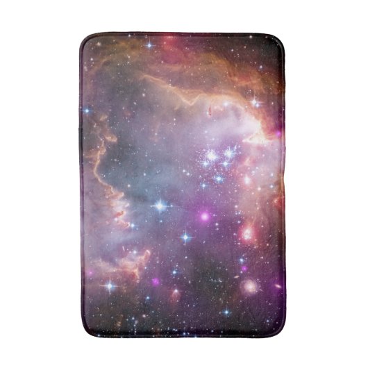 Kleurrijke buitenruimte Melkweg / nebula Badmat (Voorkant Verticaal)