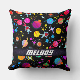 Kleurrijke buitenruimte planeet sterrenstelsel Ste Kussen