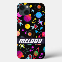 Kleurrijke buitenruimte planeten sterrenstelsel st