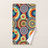 Kleurrijke Bullseyes Bad Handdoek (Handdoek)