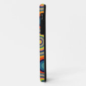Kleurrijke Bullseyes Case-Mate iPhone Case (Achterkant/links)