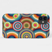 Kleurrijke Bullseyes Case-Mate iPhone Case (Achterkant (horizontaal))